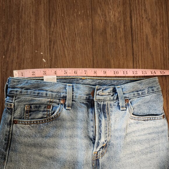 Levi's Ankle Column Skirt NWOT Blue Size 25 - Picture 7 of 15